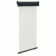 Helloshop26 - Auvent paravent store brise-vue latéral rétractable de patio jardin terrasse balcon protection visuelle écran 80 x 250 02_0007039 - a Helloshop26 - Auvent paravent store brise-vue latéral rétractable de patio jardin terrasse balcon protection visuelle écran 80 x 250 02_0007039 - a