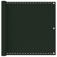 Helloshop26 - Écran de balcon brise pare vue protection confidentialité 90 x 600 cm PEHD vert foncé 02_0010451 - 3000575247760 Helloshop26 - Écran de balcon brise pare vue protection confidentialité 90 x 600 cm PEHD vert foncé 02_0010451 - 3000575247760