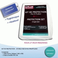 Kit de protection pour lit 2 places gamme "confort"