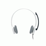 Logitech 981-000350 casque Avec fil Arceau Bureau/Centre d'appels Blanc