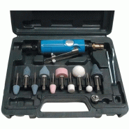 Meuleuse pneumatique droite - set 15 pièces Meuleuse pneumatique droite - set 15 pièces