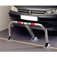 Mottez barrière de parking  rabattable indéformable b304c