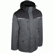 Parka palaga ripstop t 3xl matelassé gris/noir - SINGER - palaga3xl - 857556_0