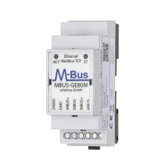 Passerelle compacte pour la conversion de données M-Bus sur Modbus TCP - MBUS-GE20M / MBUS-GE80M