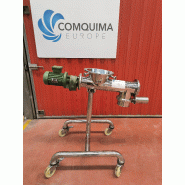 Vis sans fin mobile atex en acier inoxydable sur roues - référence                        :                         c13824