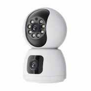 Camera IP WiFi Intérieure HD 360° Étanche Avec Détection Intelligente YONIS - blanc 3615616959306 Camera IP WiFi Intérieure HD 360° Étanche Avec Détection Intelligente YONIS - blanc 3615616959306