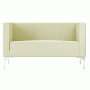 Canapé d'accueil 2 places Design ARTE - OFFISIT - Beige_0