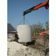 Cuve à eau en béton : 10000 litres