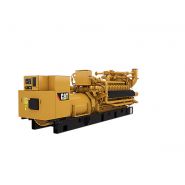 G3520h groupes électrogènes industriel à gaz - caterpillar -puissance continue maximale 1 763 kw à 2 519 kw