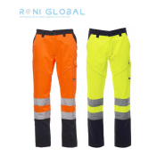 Pantalon de sécurité haute visibilité homme multi-saison - 6 poches, coton et polyester, classe 3 - CHARTER PAYPER_0