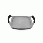 Plaque grill Food Network - Forn-Ok Excelsa Aluminium Gris 47,5x29x4 cm - aluminium 61100