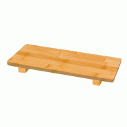 Plateau à sushi 30x11x2,5cm bambou