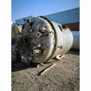 Réacteur bachiller en acier inoxydable 14100 litres avec demi-jambes - référence                        :                         c13555