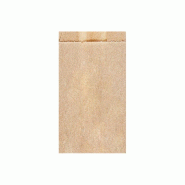 Sachet panini kraft ingraissable Grill&Go 12+4x20cm naturel - par 500
