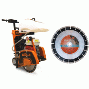 Scie à sol FS125 moteur thermique HONDA + 1 disque mixte LBA60 Ø 350 mm - GOLZ - 02821256000+LBA60351 HONDA