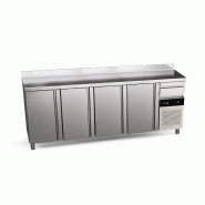 Arrière-bar réfrigéré avec 4 portes 747L de la gamme Snack Fagor Professional - avec pieds