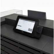 Îlot de vente intelligent XL - Distributeur automatique, casiers électroniques et testeur de parfum