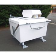 Bac d'équarrissage réfrigéré - 750 litres - Fabrication française