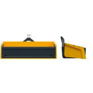 Benne portée hydraulique Uniforest QUBUS 220x100 - 2 500 kg