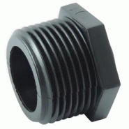 Bouchon male polypropylene a visser bspt - réf. : 5590 Bouchon male polypropylene a visser bspt - réf. : 5590