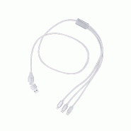 Câble Chargeur En Aluminium Gris - aluminium 5601316061157