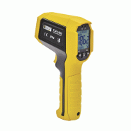 Thermomètre IR Chauvin Arnoux - CA 1862 - Mesure sans contact de -35°C à 650°C - Ratio D/S 12:1 - Alarmes Haute & Basse - Laser Double - IP65