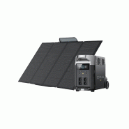EcoFlow DELTA Pro Générateur solaire (Portable PV400W) - EcoFlow DELTA PRO + 1 * Panneau solaire 400W