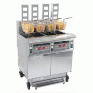 Friteuse électrique avec relevage automatique et filtration 4 x 12 litres 17+17kW CFPRAF124 Casselin - CFPRAF124 Friteuse électrique avec relevage automatique et filtration 4 x 12 litres 17+17kW CFPRAF124 Casselin - CFPRAF124