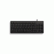 G84-5200 compact keyboard, clavier filaire miniature, usb/ps2, noir, azerty - fr