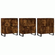 Helloshop26 - Buffet bahut commode armoire meuble de rangement organisateur cuisine salle de séjour salons 3 pcs bois d'ingénierie 02_0037058 - 3000 Helloshop26 - Buffet bahut commode armoire meuble de rangement organisateur cuisine salle de séjour salons 3 pcs bois d'ingénierie 02_0037058 - 3000