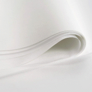 Papier de soie Sirius blanc 18gr/m² 50x 75cm - 480 feuilles