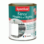 Peinture meuble et boiserie rénov SYNTILOR blanc mat 250 ml