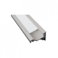 Profilé en aluminium garantie élevée, anodisé d'angle 30-60° pour ruban led