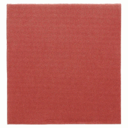 Serviette en ouate gaufré 2 plis bordeaux 33x33cm - par 1200