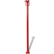 Vidaxl support acrow 280 cm rouge 141976