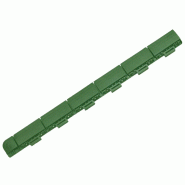 ArtPlast - Finition de dalle, finition mâle 60x5,2x1,3 cm, effet drainage, vert - Collection MARTE - vert plastique polypropylène ZA1957 ArtPlast - Finition de dalle, finition mâle 60x5,2x1,3 cm, effet drainage, vert - Collection MARTE - vert plastique polypropylène ZA1957