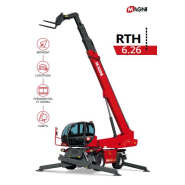 Chariot télescopique rotatif stabilisateur ciseaux - Magni TH - RTH 6.26