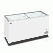 Congélateur vitré de crème glacée IC501SC (491 / 430) blanc TEFCOLD