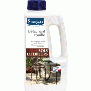 Détachant rouille terrasse STARWAX 1 l Détachant rouille terrasse STARWAX 1 l