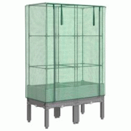 Helloshop26 - Jardinière bac lit surélevé plantes fleurs terrasse jardin surélevée avec housse aspect rotin 80 x 40 x 140 cm gris 02_0038796 - 30 Helloshop26 - Jardinière bac lit surélevé plantes fleurs terrasse jardin surélevée avec housse aspect rotin 80 x 40 x 140 cm gris 02_0038796 - 30