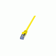 LogiLink Professional Câble patch, Cat. 6A, S/FTP, 5,0 m, jaune, 5 m - jaune CQ3077S