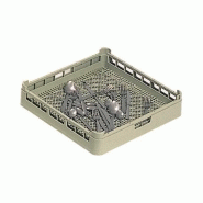 Panier carré pour couverts - maille serrée - polypropylène - 52671 Panier carré pour couverts - maille serrée - polypropylène - 52671
