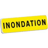 Panonceaux Taliasign KM 700x200 mm classe 1 Dangers Temporaires - PNTLGLV1KM-TL01/IN_0