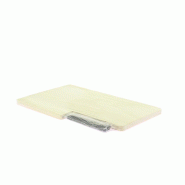 Planche à découper bois avec couteau -