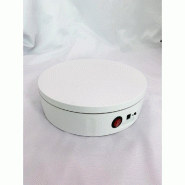 Plateau tournant diamètre 22cm - blanc