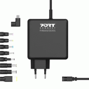 Port Designs 900007B-EU adaptateur de puissance & onduleur Intérieure 90 W Noir