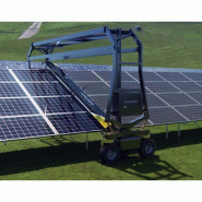 Robot autonome de nettoyage pour fermes solaires - Solar Bridge - Débit 6000 m²/h - SOLARCLEANO - Modèle B1A Robot autonome de nettoyage pour fermes solaires - Solar Bridge - Débit 6000 m²/h - SOLARCLEANO - Modèle B1A
