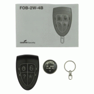Télécommande Porte-clés Bidirectionnelle Eaton - 4 Boutons (FOB-2W-4B) - Réf. : SCA0107 - Température de fonctionnement -10°C à 55°C