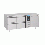 Table réfrigérée 1 porte et 4 tiroirs refrigeree monoblock - P7489.5365