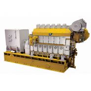 Cm43c en ligne groupes électrogènes industriel diesel - caterpillar - caracteristique nominale min max 5 520 kwe à 8 290 kwe